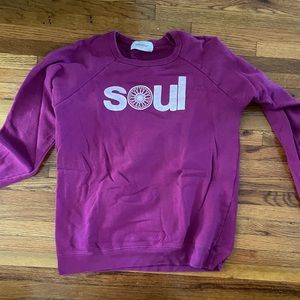 Soul-cycle Size Small Crew neck Sweatshirt